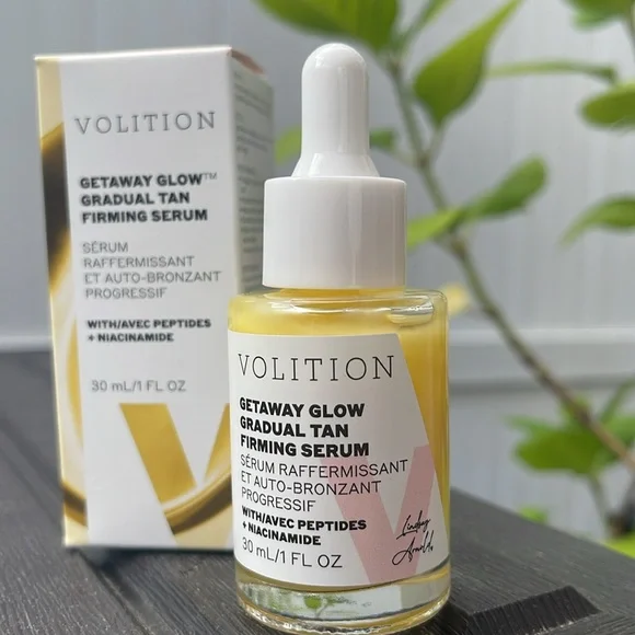 Volition - Getaway Glow - Gradual Tan Firming Facial Serum - Picture 7 of 10